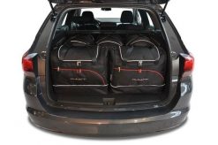 Torby Do Bagażnika Opel Astra Tourer 2016-2021 5Szt Kjust. Czarne torby podróżne KJUST, bez wzorów, z kauczuku. Za 1,586.00 zł.