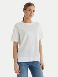 JOOP! T-Shirt Tino 30102419 Biały Regular Fit. Białe t-shirty damskie Joop!, bez wzorów, z bawełny, bez kołnierzyka. Za 419.99 zł.