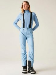 Dare 2b Spodnie narciarskie "Diminish" w kolorze błękitnym rozmiar: 40. Niebieskie spodnie dresowe damskie Dare 2b, m, bez wzorów, narciarskie. Za 274.75 zł.