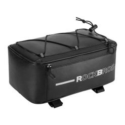 Torba rowerowa na bagażnik 9l ROCKBROS 30141700002. Czarne torebki klasyczne damskie ROCKBROS, bez dodatków. Za 75.00 zł.