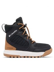 Columbia Śniegowce Youth Portlander 2078901 Czarny. Czarne buty zimowe chłopięce Columbia, ze skóry, bez zapięcia. Za 369.99 zł.