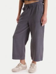 Hunter Spodnie materiałowe W126-HRLTR-1013-42X Szary Regular Fit. Szare spodnie materiałowe damskie Hunter, bez wzorów, z bawełny. Za 159.99 zł.