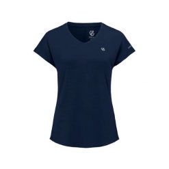 T-shirt damski Dare 2B Vigilant. Niebieskie t-shirty damskie Dare 2b, bez wzorów, z materiału, bez kołnierzyka. Za 121.75 zł.