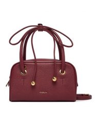Furla Torebka Poppy Mini WE00915 BX4573 CN 4908S Czerwony ciemny. Czerwone torebki klasyczne damskie Furla, ze skóry, bez dodatków. Za 1,169.00 zł.