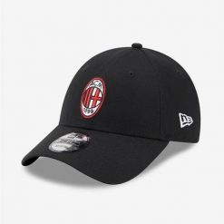 Czapka z daszkiem New Era AC Milan Core 940 - 60363649. Czarne czapki z daszkiem damskie New Era, bez wzorów. Za 109.25 zł.