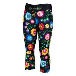 Legginsy sportowe damskie EXTREME HOBBY FOLK 2 3/4. Białe legginsy damskie EXTREME HOBBY, l, bez wzorów, z elastanu. Za 179.00 zł.