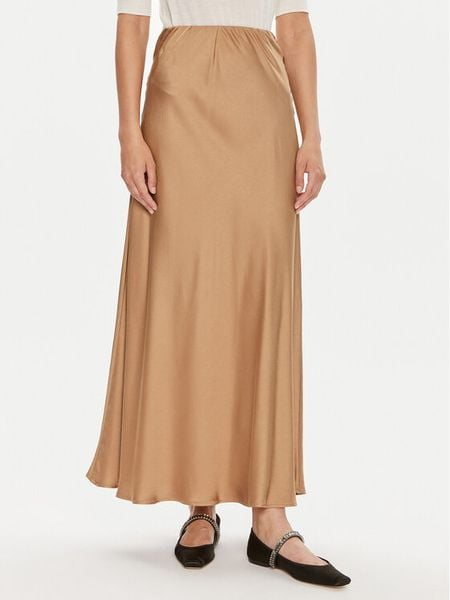 ViCOLO Spódnica maxi TB0342 Brązowy Regular Fit. Brązowe spódnice damskie ViCOLO, xs, bez wzorów, z wiskozy, maxi. Za 209.99 zł.