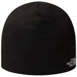 Czapka turystyczna unisex The North Face Base Beanie. Czarne czapki damskie The North Face, bez wzorów, z elastanu. Za 103.00 zł.
