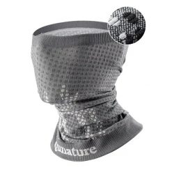 Komin narciarski Qunature bandana sportowa unisex. Szare kominy damskie QUNATURE, na zimę, bez wzorów. Za 39.99 zł.