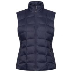 Trespass Ogbere - Kamizelka damska Tp50 Navy. Niebieskie kamizelki damskie Trespass, bez wzorów, z puchu, bez kaptura. Za 310.99 zł.