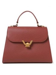 COCCINELLE Skórzana torebka w kolorze jasnobrązowym - 29 x 21 x 12,5 cm rozmiar: onesize. Brązowe torebki klasyczne damskie Coccinelle, z materiału, przez ramię, bez dodatków. Za 983.70 zł.