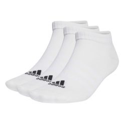 Skarpety adidas Thin and Light Sportswear Low-Cut 3 Pairs. Białe skarpetki damskie Adidas, bez wzorów, z bawełny. Za 49.00 zł.