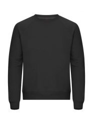 Clique Miami PRO bluza z okrągłym dekoltem z French terry z recyklingiem – Black. Czarne bluzy damskie CLIQUE, s, bez wzorów, z bawełny, bez kaptura. Za 189.41 zł.