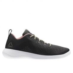 Buty treningowe damskie Reebok Esoterra Dmx Lite N Ironstonecoalrose. Czarne obuwie sportowe damskie Reebok, z materiału, bez zapięcia, na fitness i siłownię. Za 329.99 zł.