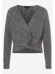 More & More Sweter w kolorze szarym rozmiar: 34. Szare swetry klasyczne damskie More & More, ze splotem, bez kołnierzyka. Za 113.63 zł.