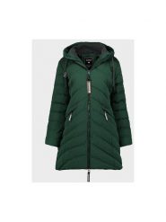 Geographical Norway Parka "Clarisal" w kolorze ciemnozielonym rozmiar: M. Zielone parki damskie Geographical Norway, m, bez kaptura. Za 268.45 zł.