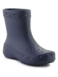 Crocs Kalosze "Classic" w kolorze granatowym rozmiar: 39/40. Niebieskie kalosze damskie Crocs, bez wzorów, z materiału. Za 175.67 zł.