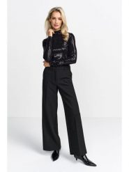 Rich & Royal Koszulka w kolorze czarnym rozmiar: L. Czarne koszulki damskie Rich & Royal, l, bez wzorów, bez kołnierzyka, bez ramiączek. Za 139.87 zł.