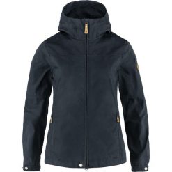 Kurtka outdoorowa damska Fjallraven Stina Jacket. Niebieskie kurtki damskie Fjällräven, m, bez wzorów, bez kaptura. Za 938.99 zł.