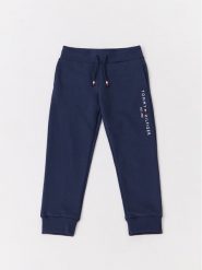Tommy Hilfiger Spodnie dresowe Essential KS0KS00214C87 M Granatowy Regular Fit. Niebieskie spodnie dresowe chłopięce Tommy Hilfiger, z bawełny. Za 189.99 zł.