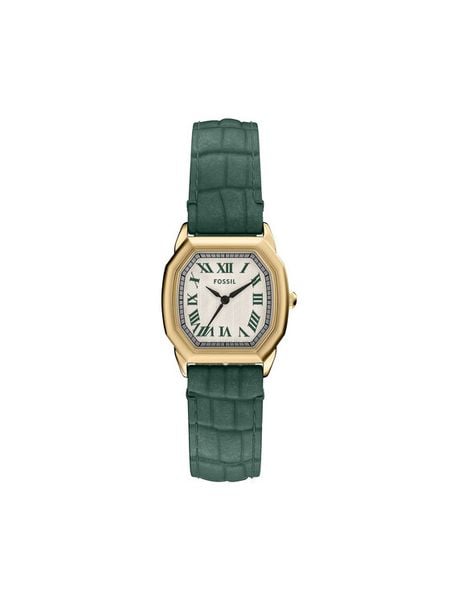 Fossil Zegarek Harlow ES5427 Zielony. Zielone, analogowe zegarki damskie Fossil. Za 689.99 zł.