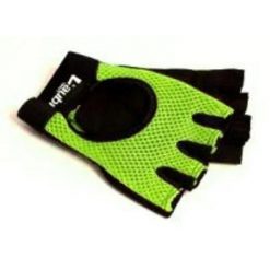 Rękawiczki fitness Laubr Sport zielone. Brązowe rękawiczki damskie FIVE GLOVES, bez wzorów, z dzianiny. Za 125.99 zł.