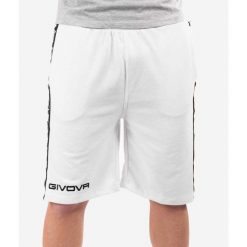 Spodenki sportowe Givova Terry Band Białe S. Białe spodenki sportowe damskie Givova, na lato, s, bez wzorów, z bawełny. Za 104.34 zł.
