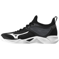 Adidasy Mizuno Wave Dimension, Dla obu płci. Czarne obuwie sportowe damskie Mizuno, z syntetyku, bez zapięcia, do biegania, mizuno wave. Za 390.00 zł.