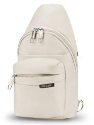 Puccini Plecak w kolorze kremowym - 18 x 30 x 6 cm rozmiar: onesize. Brązowe plecaki Puccini, bez wzorów, z materiału. Za 87.81 zł.