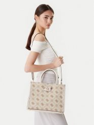 Guess Torebka HWCP96 54220 Beżowy. Brązowe torebki klasyczne damskie Guess, z materiału, bez dodatków. Za 389.99 zł.