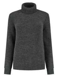 TRAVELIN' Golf "Boda" w kolorze granatowym rozmiar: XL. Czarne golfy damskie Travelin', xl, bez wzorów, z wełny, bez ramiączek. Za 282.99 zł.