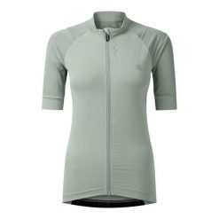 Damska Kurtka Kolarska Lightning Z Krótkim Rękawem. Zielone kurtki damskie Dare 2b, s, bez wzorów, z elastanu, bez kaptura. Za 245.99 zł.