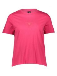 Vero Moda Koszulka w kolorze różowym rozmiar: L. Różowe bluzki damskie Vero Moda, l, bez wzorów, z bawełny, bez kołnierzyka, bez ramiączek. Za 43.88 zł.