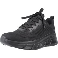 Buty SKECHERS 117385S Czarny. Czarne obuwie sportowe casual damskie Skechers, z materiału, bez zapięcia. Za 325.99 zł.