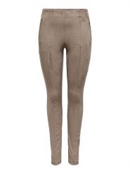 ONLY Legginsy w kolorze beżowym rozmiar: M. Brązowe legginsy damskie Only, m, bez wzorów. Za 135.49 zł.