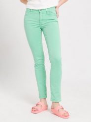 Cross Jeans Dżinsy "Anya" - Slim fit - w kolorze miętowym rozmiar: W28/L30. Zielone jeansy damskie Cross Jeans, z podwyższonym stanem. Za 48.28 zł.