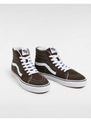 Vans Skórzane sneakersy w kolorze khaki rozmiar: 36,5. Brązowe obuwie sportowe damskie Vans, za kostkę, bez zapięcia. Za 193.70 zł.