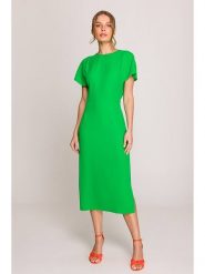 Stylove Sukienka w kolorze zielonym rozmiar: M. Zielone sukienki damskie Stylove, bez wzorów, bez ramiączek. Za 242.70 zł.
