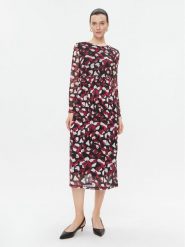 Vila Sukienka codzienna 14088798 Czarny Relaxed Fit. Czarne sukienki damskie Vila, bez wzorów, z syntetyku, bez ramiączek. Za 99.99 zł.