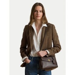Torebka LAUREN RALPH LAUREN. Brązowe torebki klasyczne damskie Lauren Ralph Lauren, bez dodatków. Za 1,799.00 zł.