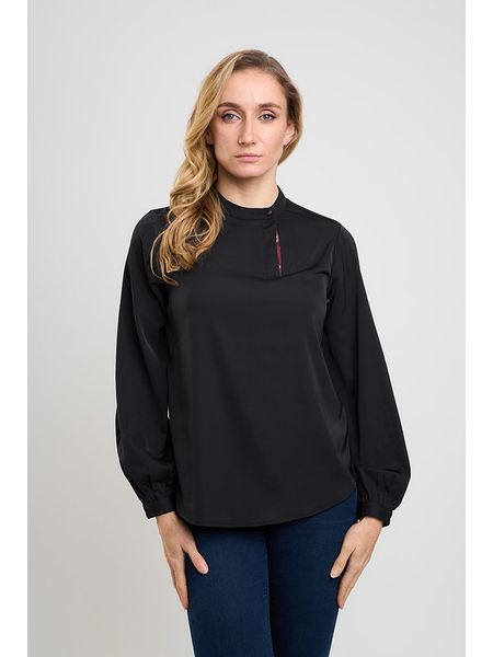 Marks & Spencer Bluzka w kolorze czarnym rozmiar: 40. Czarne bluzki damskie Marks & Spencer, bez wzorów, bez kołnierzyka, bez ramiączek. Za 62.61 zł.