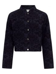 MOSS COPENHAGEN Kurtka przejściowa w kolorze granatowym rozmiar: XS/S. Niebieskie kurtki damskie Moss Copenhagen, s, bez wzorów, bez kaptura. Za 314.95 zł.