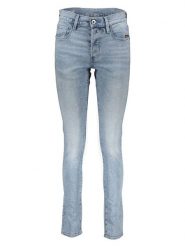 G-Star Dżinsy - Slim fit - w kolorze błękitnym rozmiar: W27/L30. Niebieskie jeansy damskie G-Star, z podwyższonym stanem. Za 289.95 zł.