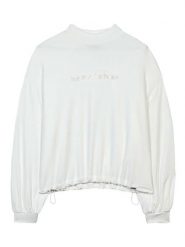 Herrlicher Bluza w kolorze białym rozmiar: XS. Białe bluzy damskie Herrlicher, xs, bez wzorów, bez kaptura. Za 101.23 zł.