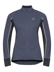 Odlo Kurtka "Aeolus Pro" w kolorze antracytowo-czarnym do biegania rozmiar: L. Czarne kurtki sportowe damskie ODLO, l, bez wzorów, bez kaptura. Za 294.28 zł.