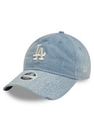 New Era Czapka z daszkiem 60595376 Niebieski. Niebieskie czapki z daszkiem damskie New Era, bez wzorów, z bawełny. Za 119.99 zł.