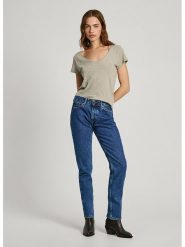 Pepe Jeans Dżinsy - Tapered fit - w kolorze niebieskim rozmiar: W27/L32. Niebieskie jeansy damskie Pepe Jeans. Za 327.45 zł.