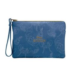 Torba na toaletę Cerda Disney Stitch. Niebieskie torby podróżne CERDA, bez wzorów, z materiału. Za 160.50 zł.