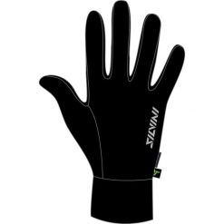 Podgrzewane rękawice Silvini Ledro gloves. Czarne rękawiczki damskie Silvini, bez wzorów. Za 289.50 zł.