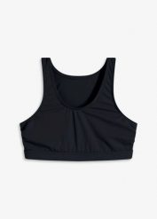 Biustonosz bikini bustier. Szare bikini bonprix, bez wzorów. Za 97.99 zł.